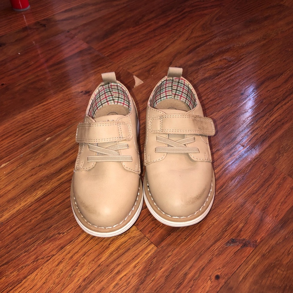 Tan Kids Shoes